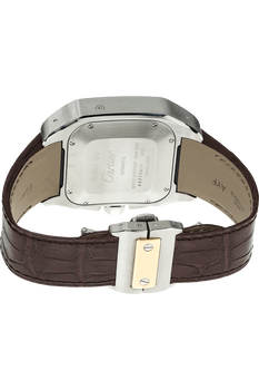 Santos 100 Chronograph Yellow Gold and Stainless Steel Automatic