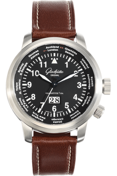 Senator Navigator Worldview Stainless Steel Automatic