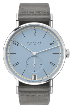 Tangente 38 Date Frostblau