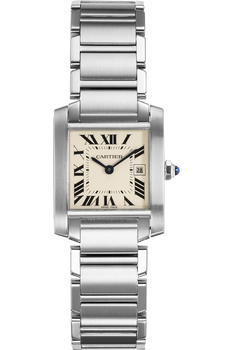 Tank Francaise Stainless Steel Quartz