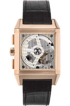 Reverso Squadra GMT Chronograph Rose Gold Automatic