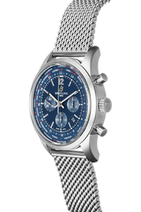 Transocean Chronograph Unitime Stainless Steel Automatic