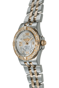 Galactic 30 Rose Gold and Stainless Steel Quartz