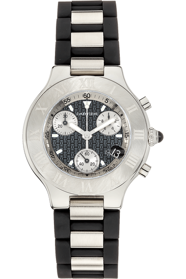 Must 21 Chronoscaph Stainless Steel Quartz