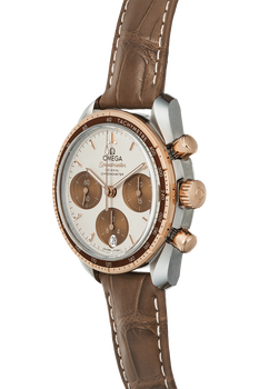 Speedmaster 38 Co-Axial Chronograph Rose Gold and Stainless Steel Automatic