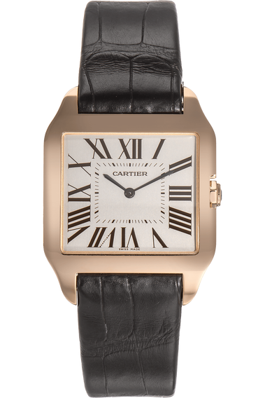Pre owned cartier shop santos mens watch
