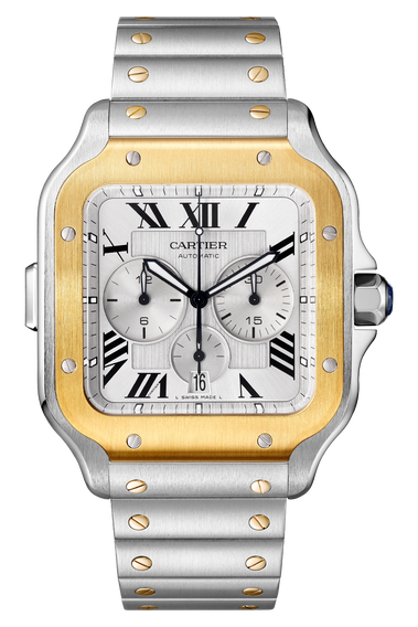 Santos de Cartier Chronograph, Extra-Large Model