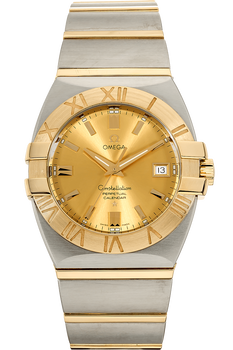 Double Eagle Yellow Gold and Stainless Steel Quartz