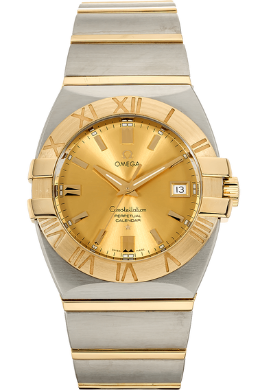 Double Eagle Yellow Gold and Stainless Steel Quartz