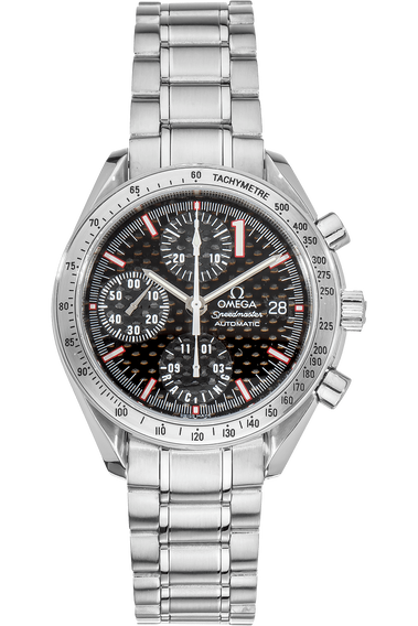 Speedmaster Date Michael Schumacher Limited Edition Stainless Steel Automatic