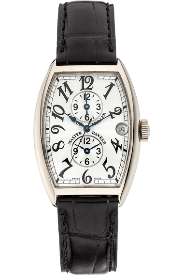 Master Banker White Gold Automatic