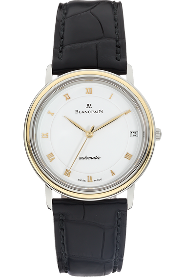 Villeret Ultra Slim Yellow Gold and Stainless Steel