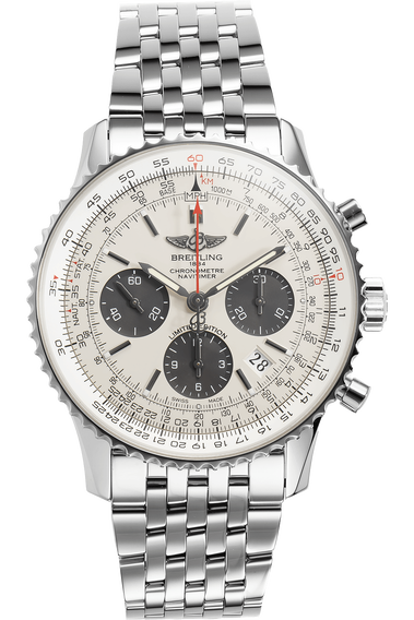 Navitimer 01 Tourneau Limited Edition Stainless Steel Automatic