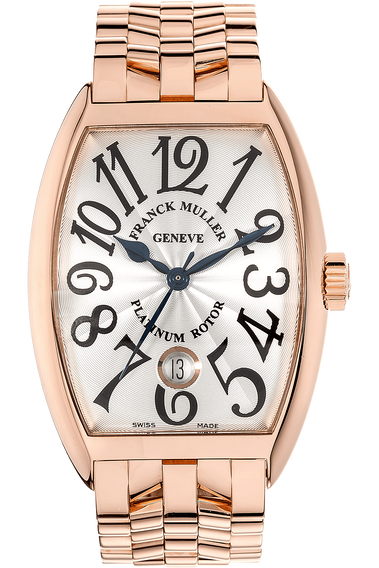 Pre Owned Franck Muller Cintree Curvex Rose Gold Automatic