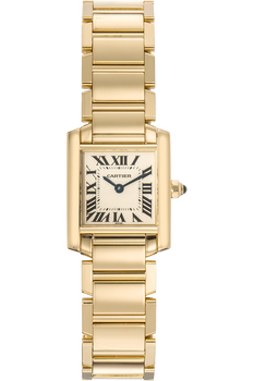 Tank Francaise Yellow Gold Quartz