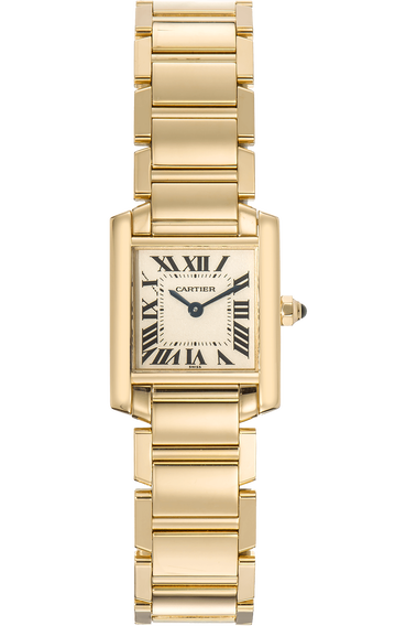 Tank Francaise Yellow Gold Quartz