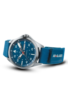 Khaki Aviation Pilot Day Date Auto -  Air-Glaciers Edition