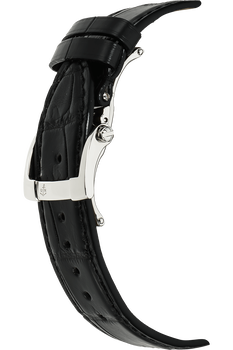 Quadrato Dual Time Stainless Steel Automatic