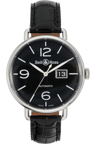 Pre-Owned Bell Ross WW1-96 Grande Date Stainless Steel Automatic
