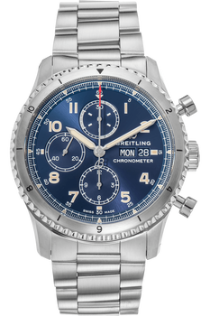 Aviator 8 Curtiss Warhawk Chronograph Stainless Steel Automatic