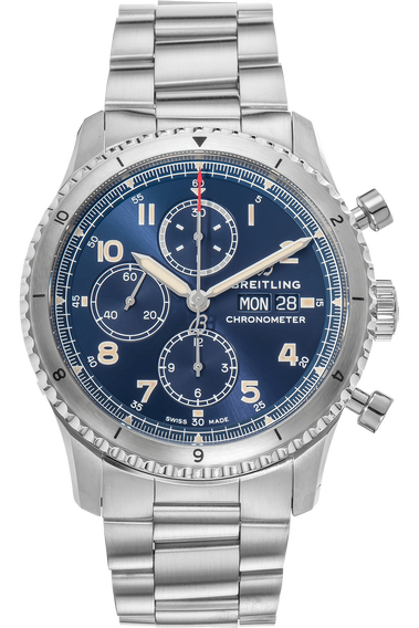 Aviator 8 Curtiss Warhawk Chronograph Stainless Steel Automatic
