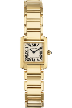 Tank Francaise Yellow Gold Quartz