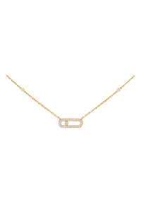 Move Uno Pendant in Yellow Gold