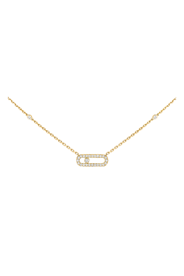 Move Uno Pendant in Yellow Gold