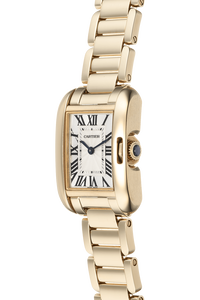 Tank Anglaise Yellow Gold Quartz