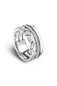 Rock Diamonds Ring 0.64 ct.