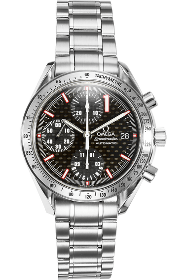 Speedmaster Date Michael Schumacher Limited Edition Stainless Steel Automatic