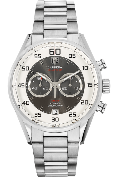 Carrera Calibre 36 Flyback Chronograph Stainless Steel Automatic