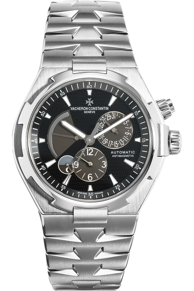Overseas Dual Time Stainless Steel Automatic