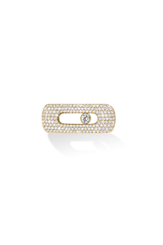 My Move Pav&eacute; Motif in Yellow Gold
