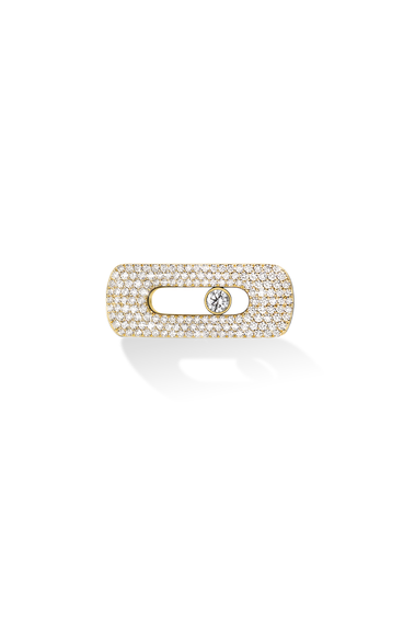 My Move Pav&eacute; Motif in Yellow Gold