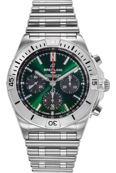 Chronomat B01 Bentley Green Stainless Steel Automatic