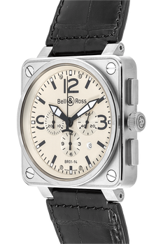 BR 01-94 Chronograph Stainless Steel Automatic
