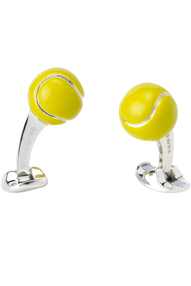 Tennis Ball Cufflinks