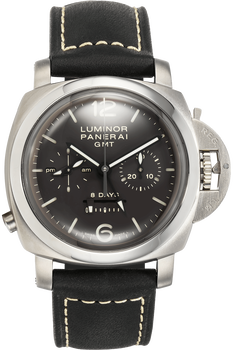 Luminor 1950 Chrono Monopulsante 8 Days GMT Titanium Manual