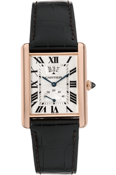 Tank Louis Cartier XL Rose Gold Manual