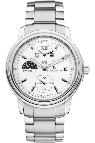 Leman Double Time Zone Stainless Steel Automatic