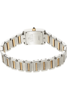 Tank Francaise Yellow Gold and Stainless Steel Quartz