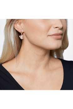 Peekaboo Morganite Ear Pendant