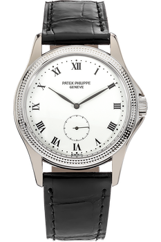 Calatrava Reference 5115 White Gold Manual