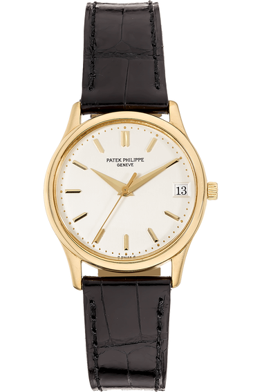 Pre Owned Patek Philippe Calatrava Reference 3998 Yellow Gold Automatic