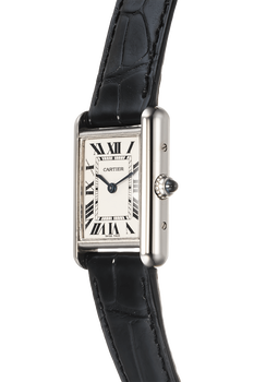 Tank Louis Cartier White Gold Quartz