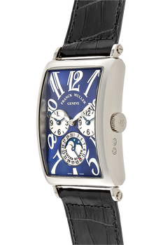Long Island Master Banker White Gold Automatic