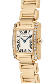 Tank Francaise Yellow Gold Quartz