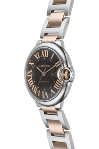 Ballon Bleu Rose Gold and Stainless Steel Automatic