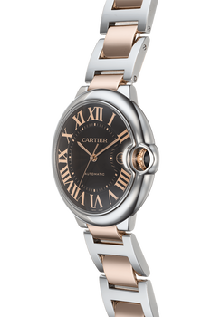 Ballon Bleu Rose Gold and Stainless Steel Automatic